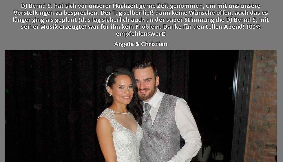 Hochzeit Angela und Christian